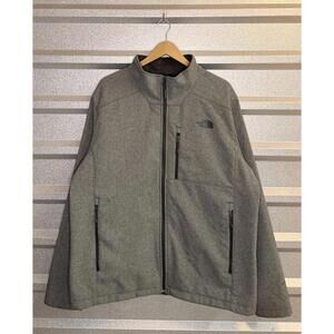 North Face Grey Fleece Jacket XL